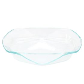 Soho Lounge Carnegie Hill 14 inch x 12 Inch x 2.8 Inch Tempered Glass Baking Pan with Built-in Handles