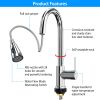 Automatic Touch Sensor Faucet Single Handle Pull Out Sink Faucet with Hot Cold Water Control