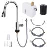 Automatic Touch Sensor Faucet Single Handle Pull Out Sink Faucet with Hot Cold Water Control