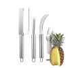 4 In 1 Pineapple Knife Fruit Knife Sugar Cane Peeler