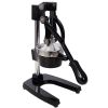Cast Iron Citrus Juicer , Extra-Large Commercial Grade Manual Hand Press , Heavy Duty Countertop Squeezer for Fresh Orange Juice ,Black Color