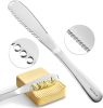 Butter Spreader Knife for Cold Butter above , Butter Slicer, Butter Curler, Butter Grater, Butter Blade