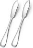 Stainless Steel Butter Knives, Cheese Knives, Butter Spreader for Kitchen Restaurant Party,Set of 2