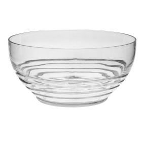 Swirl Acrylic Serving Bowls, Unbreakable Large Plastic Bowls, Soup Bowls, Salad Bowls, Cereal Bowl for Snacks, BPA Free