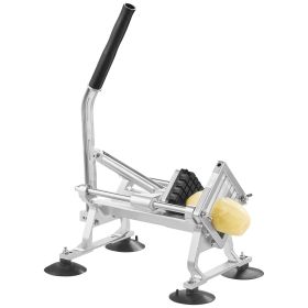 VEVOR Commercial Vegetable Slicer, 1/4"+3/8"+1/2" Fruit Slicer, Stainless Steel and Aluminum Alloy Vegetable Cutter Slicer Machine