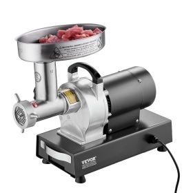 Commercial Electric Meat Grinder 9 Lbs/Min Sausage Stuffer Maker Kitchen