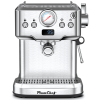 W1002P292436  1350W Semi-automatic Coffee Machine 20Bar Professional Concentrated Coffee Maker with Milk Foamer, Single Shot and Double Shot