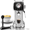 W1002P292362  20Bar Compact Italian coffee machine with milk frother, dual-lens option