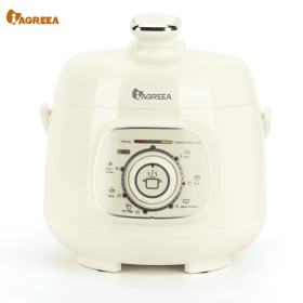 IAGREEA 1.8L Pressure Cooker, 3 Person Multi-Functional Mini Pressure Cooking, Non-Stick Electric Pressure Cooker White