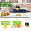 Vegetable Chopper Vegetable Cutter, 12 in 1 Kitchen Gadget, Dicer, Slicer, Onion Cutter, Salad