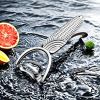 Corn Peeler and Cob Stripper Tool - Stainless Steel Kernel Remover for Corn on the Cob