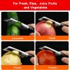 304 Stainless Steel Multi Function Kitchen Peeler With Solid Wood Handle, Sharp & Durable Blade, Effortlessly Peels Vegetables and Fruits