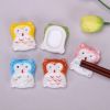 Assorted Color Ceramics Owl Chopstick Rest Cute Decorative Spoon Fork Knife Holder, 5 Pack
