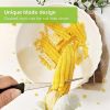 Corn Peeler ,Corn Stripper Tool ,Corn knife for corn removal, Corn Cutter, Corn Peeling Knife, Corn Scraper, Quick Corn Grain removal