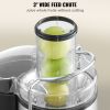 VEVOR Juicer Machine, 850W Motor Centrifugal Juice Extractor, Easy Clean Centrifugal Juicers, Big Mouth Large 3" Feed Chute for Fruits and Vegetables