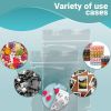 Pack of 1000 Zipper Bags, Clear 6 x 9. Ultra Thick Seal Top Polyethylene Bags for Packing and Storing 6x9. USDA Approved