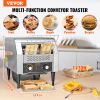 VEVOR Commercial Conveyor Toaster, 300 Slices/Hour Conveyor Belt Toaster, Heavy Duty Stainless Steel Commercial Toaster Oven