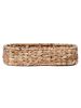 SEA GRASS Oval Bread Basket| Natural Fiber Breakfast basket | Stylish Tabletop Decorative Tray | Kitchen storage basket
