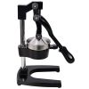 Cast Iron Citrus Juicer , Extra-Large Commercial Grade Manual Hand Press , Heavy Duty Countertop Squeezer for Fresh Orange Juice ,Black Color