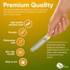 Magic Butter Knife Spreader and Curler - Complete Your Kitchen Knives Set, Curl Your Butter with Ease 3 Different Ways