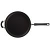 6 Quart Nonstick Jumbo Cooker / Saute Pan / Chef's Pan with Tempered Glass Lid, Dishwasher Safe, Aqua
