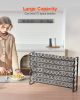 Spice Rack Organizer for Cabinet Seasoning Storage Set Wall Mounted 4 Pack