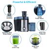 1000W Centrifugal Juicer Juice Extractor with 2 Speeds 2.6in Wide Feed Chute 17Oz Juicer Cup 54Oz Pulp Collector Electric Juicer for Fruits Vegetables