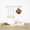 Collie Fall Pair of Pot Holders Kitchen Heat Resistant Pot Holders Sets Oven Hot Pads for Cooking Baking BBQ, 7 1/2 x 7 1/2