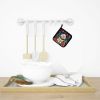 Coton De Tulear Christmas Pair of Pot Holders Kitchen Heat Resistant Pot Holders Sets Oven Hot Pads for Cooking Baking BBQ, 7 1/2 x 7 1/2