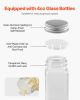 Spice Rack Organizer for Cabinet Seasoning Storage Set Wall Mounted 4 Pack