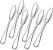 Butter Knife, Cheese Knife, Dover Sole Breakfast Kippers, Cute 5.91 inches Stainless Steel Kitchen Knives for Butter Sandwiches Cheese Breakfast
