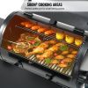 VEVOR 53" Heavy Duty Charcoal Grill BBQ Portable Grill with Cart Outdoor Cooking