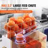 VEVOR Commercial Orange Juicer Machine, 120W Automatic Juice Extractor, Stainless Steel Orange Squeezer for 20 Oranges Per Minute