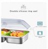 Bear DFH-B10T6 Self Heated Lunch Box, Leakproof Plug-in Lunch Box, with Keep Warm Function, 120V, Pink
