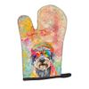 Schnauzer Hippie Dawg Oven Mitt Heat Resistant Thick Oven Mitt for Hot Pans and Oven, Kitchen Mitt Protect Hands, Cooking Baking Glove