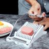 Household Fruit Cutter Banana Sliced Kitchen Egg Cutter